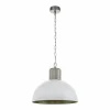 Lampes Industrielles-Luminaires Eglo Suspension EGLO COLDRIDGE Gris, 1 lumière
