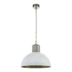 Lampes Industrielles-Luminaires Eglo Suspension EGLO COLDRIDGE Gris, 1 lumière