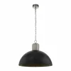 Lampes Industrielles-Luminaires Eglo Suspension EGLO COLDRIDGE Gris, 1 lumière