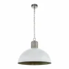 Lampes Industrielles-Luminaires Eglo Suspension EGLO COLDRIDGE Gris, 1 lumière