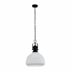 Luminaires Eglo Suspension Eglo COMBWICH 1 Noir, 1 lumière