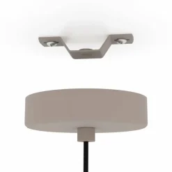 Luminaires Eglo Suspension Eglo COMINIO Taupe, 1 lumière