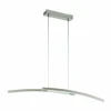 Luminaires Eglo Suspension Eglo CONNECT FRAIOLI-C LED Nickel mat, 2 lumières, Changeur de couleurs