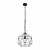 Luminaires Eglo Suspension Eglo COTTINGHAM Noir, 1 lumière* Suspensions