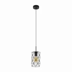 Luminaires Eglo Suspension Eglo ESTEVAU Brun foncé, 1 lumière* Suspensions