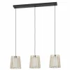 Luminaires Eglo Suspension Eglo FATTORIA Noir, 3 lumières* Suspensions
