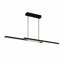 Luminaires Eglo Suspension Eglo FRAIOLI-Z LED Noir, 2 lumières, Changeur de couleurs
