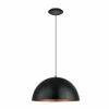 Luminaires Scandinaves-Luminaires Eglo Suspension Eglo GAETANO 1 Cuivre, Noir, 1 lumière