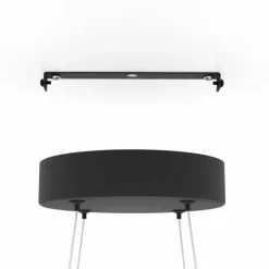 Luminaires Eglo Suspension Eglo GIANELLA LED Noir, 1 lumière* Éclairage Led