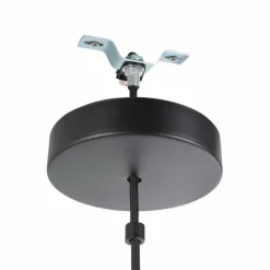 Style Boho-Chic-Luminaires Eglo Suspension Eglo HETTONLE Noir, 1 lumière