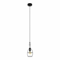Lampes Industrielles-Luminaires Eglo Suspension EGLO ITCHINGTON Brun, 1 lumière