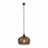 Luminaires Eglo Suspension Eglo JADIDA Brun foncé, Cuivre, 1 lumière