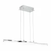 Luminaires Eglo Suspension Eglo LASANA 2 LED Chrome, 2 lumières* Éclairage Led
