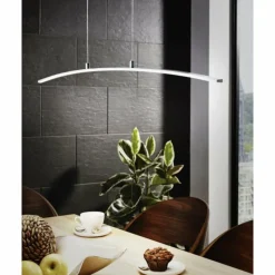 Luminaires Eglo Suspension Eglo LASANA LED Chrome, 1 lumière* Éclairage Led