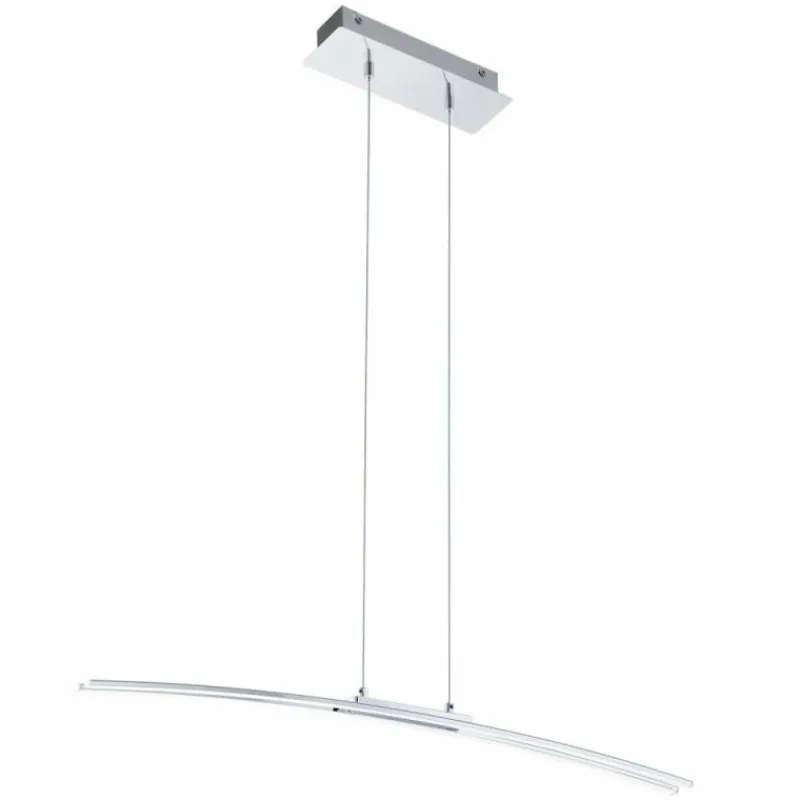 Luminaires Eglo Suspension Eglo LASANA LED Chrome, 1 lumière* Éclairage Led