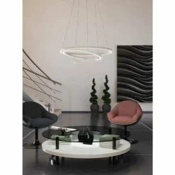 Luminaires Eglo Suspension Eglo LOBINERO-Z LED Blanc, 1 lumière