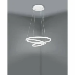 Luminaires Eglo Suspension Eglo LOBINERO-Z LED Blanc, 1 lumière