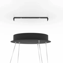 Luminaires Eglo Suspension Eglo LOBINERO-Z LED Noir, 1 lumière