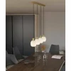 Luminaires Eglo Suspension Eglo MANZANARES Or, Laiton, 4 lumières
