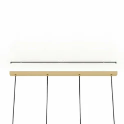 Luminaires Eglo Suspension Eglo MANZANARES Or, Laiton, 4 lumières