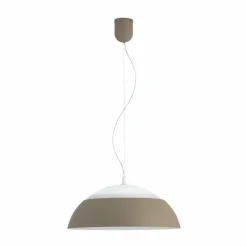 Luminaires Scandinaves-Luminaires Eglo Suspension Eglo MARGHERA LED Gris, 2 lumières
