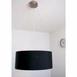 Lampes En Tissu-Luminaires Eglo Suspension Eglo Maserlo Nickel mat, 3 lumières