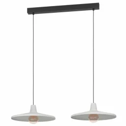 Luminaires Eglo Suspension Eglo MINIERE Noir, 2 lumières* Suspensions