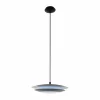 Luminaires Eglo Suspension Eglo MONEVA-C LED Noir, 1 lumière, Changeur de couleurs* Suspensions