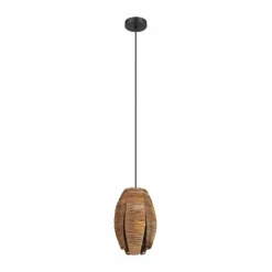 Luminaires Eglo Suspension Eglo MONGU Noir, 1 lumière* Suspensions