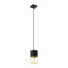 Lampes Dorées-Luminaires Eglo Suspension Eglo MONTEBALDO Or, Noir, 1 lumière