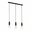 Luminaires Eglo Suspension Eglo MONTEFINO Noir, 3 lumières