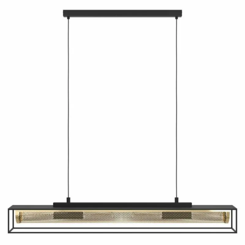 Luminaires Eglo Suspension Eglo NOHALES Noir, 4 lumières* Suspensions