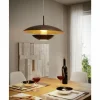 Lampes Dorées-Luminaires Eglo Suspension Eglo NUVANO Brun, Or, 1 lumière