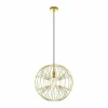 Lampes À Boules-Luminaires Eglo Suspension Eglo OKINZURI Laiton, 1 lumière