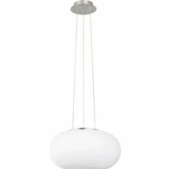 Luminaires Eglo Suspension Eglo OPTICA Nickel mat, 2 lumières