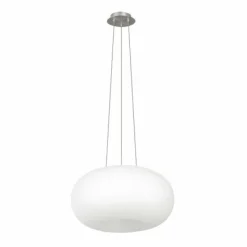 Luminaires Eglo Suspension Eglo OPTICA Nickel mat, 2 lumières