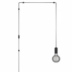 Luminaires Eglo Suspension Eglo PINETINA Noir, 1 lumière* Suspensions