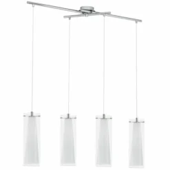 Luminaires Eglo Suspension Eglo PINTO Chrome