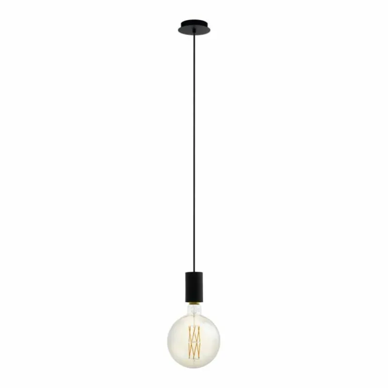 Luminaires Eglo Suspension Eglo POZUETA Noir, 1 lumière* Suspensions