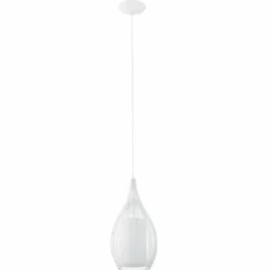 Luminaires Eglo Suspension Eglo RAZONI Blanc