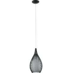 Luminaires Scandinaves-Luminaires Eglo Suspension Eglo RAZONI Noir