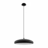 Luminaires Scandinaves-Luminaires Eglo Suspension Eglo RIODEVA-C LED Noir, 1 lumière, Changeur de couleurs
