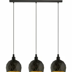Luminaires Eglo Suspension Eglo ROCCAFORTE, 3 lumières* Suspensions