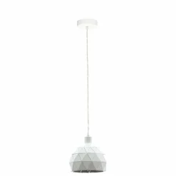 Luminaires Eglo Suspension EGLO ROCCAFORTE Blanc, 1 lumière* Suspensions