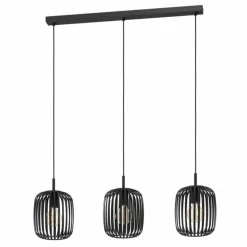 Luminaires Eglo Suspension Eglo ROMAZZINA Noir, 3 lumières* Suspensions