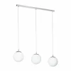 Luminaires Eglo Suspension Eglo RONDO Nickel mat, 3 lumières