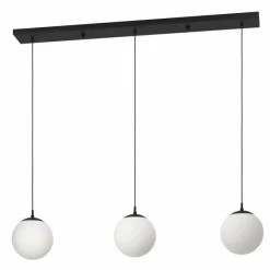 Luminaires Eglo Suspension Eglo RONDO Noir, 3 lumières