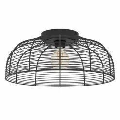 Luminaires Eglo Suspension Eglo ROUNDHAM Laiton, Noir, 1 lumière* Suspensions