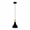 Lampes En Bois-Luminaires Eglo Suspension Eglo SABINAR Brun, Noir, 1 lumière