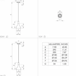 Lampes En Bois-Luminaires Eglo Suspension Eglo SABINAR Brun, Noir, 1 lumière